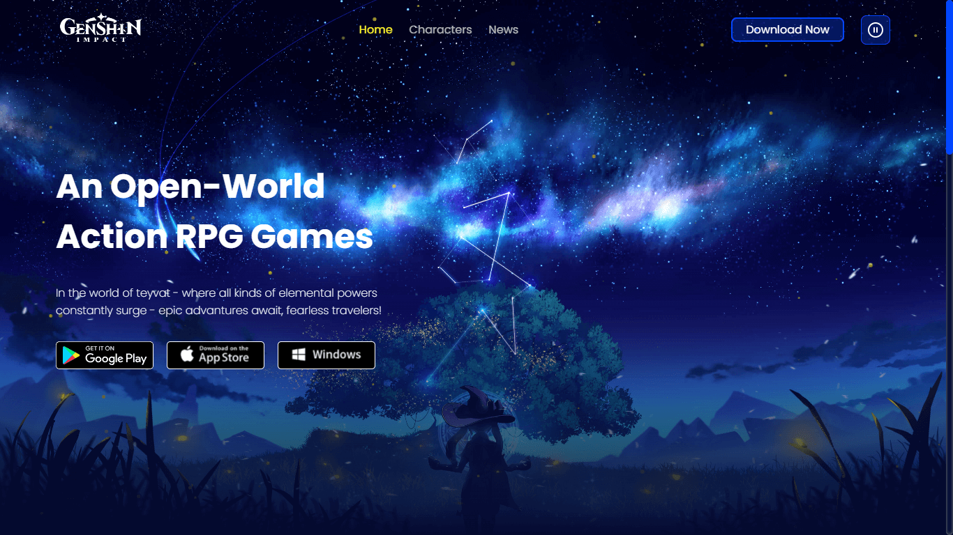 Genshin Impact Clone